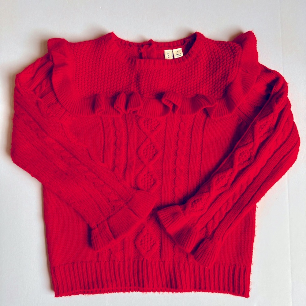 Janie and Jack girls holiday sweater